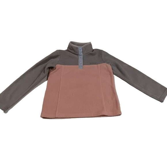 Columbia Girls Quarter Snap Fleece Pullover Small (7-8) - Picture 1 of 10